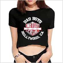 Motley Crue Crop Top Short Thirt 
