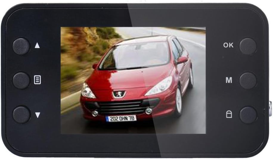 Damark 2.7'' Screen Full HD 1080P Car DVR Vehicle Camera, 120&deg;Wide Angle Video Recorder , Dashboard Cam with G-sensor and night vision (black)