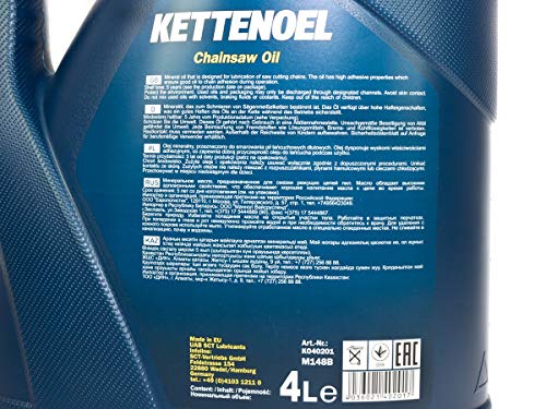 MANNOL Kettenöl 4L - Optimaler VerschleiÃschutz & Winterfest, für Gartengeräte – Bild 7