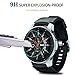 Compatible Samsung Gear S3 & Samsung Galaxy Watch 46mm Screen Protector [2 Pack],YiJYi Full-Coverage Tempered Glass Screen Protector [9H Hardness] [Crystal Clear] [Bubble Free Installation]