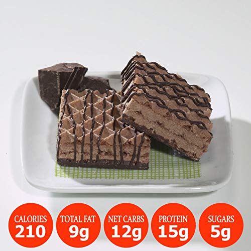 ProtiWise Chocolate Protein Diet Wafer Bars 2 Boxes/10ct Hunger