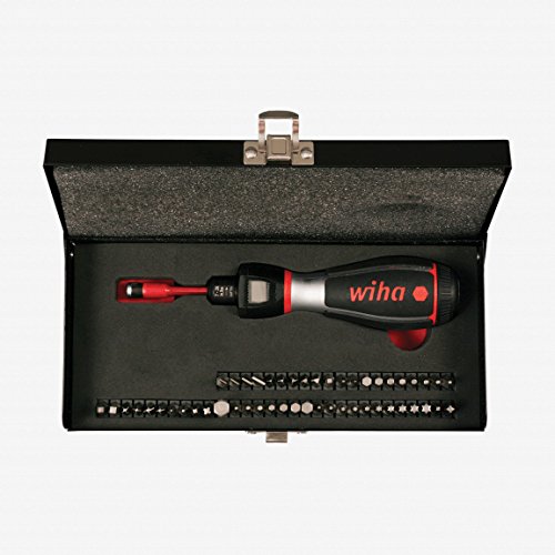 Click Here to See More Images Wiha 28892 7-26-Inch/Pound iTorque Set, 52-Piece