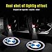 Car Door LED Logo Projector Light,Homose Ghost Shadow Welcome Lights Symbol Emblem Courtesy Step Lights Ground Lamp Kit (For BMW 2 Pack)