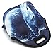 ICOLOR Cool Wolf Boys Insulated Neoprene Lunch Bag Tote Handbag lunchbox Food Container Gourmet Tote Cooler warm Pouch For School work Office