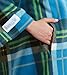 The Original Snuggie - Super Soft Fleece Blanket With Sleeves And Pockets - Blue Plaid