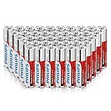 Philips AAA Batteries (40 Count), 1.5V Alkaline Batteries, 1100mAh Performance LR03 AAA Battery,LR03P4B/27