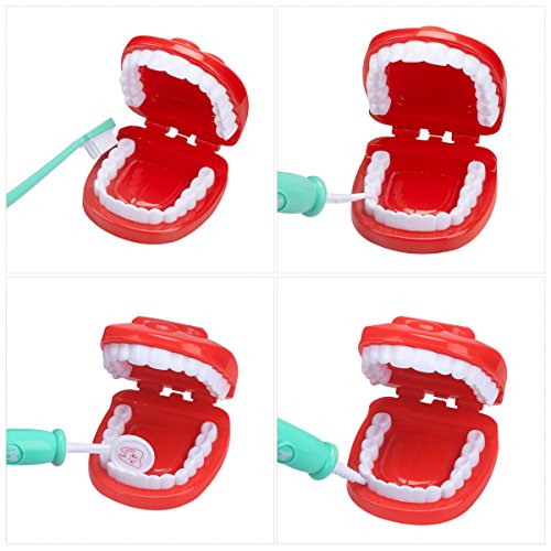 Tigerhu Doctor Kit, 33 Pieces Pretend Medical Play Set for Kids, Children, Toddler