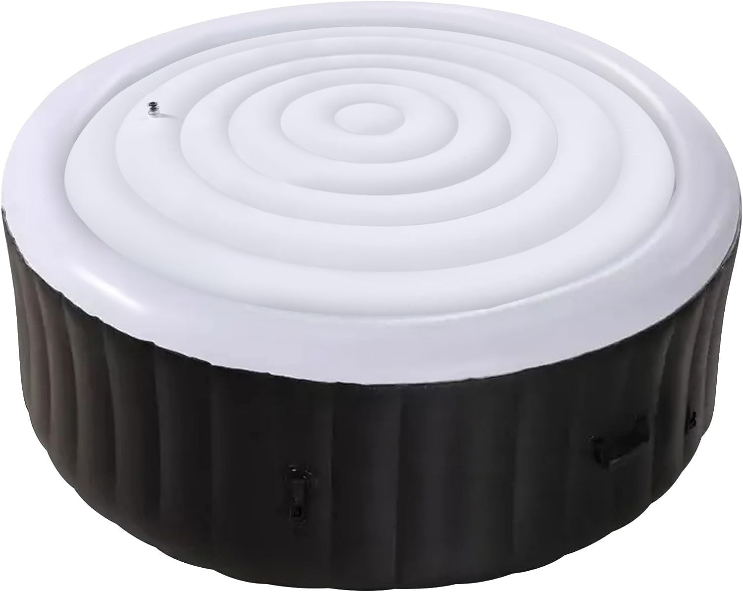 5.4 Ft Inflatable Round Hot Tub Cover - Energy Saving Spa Lid - Outdoor Spa Tub Lid for Insulated Thermal Bathtub