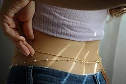 Rotnso 14K Gold Plated Body Chains Dainty Boho