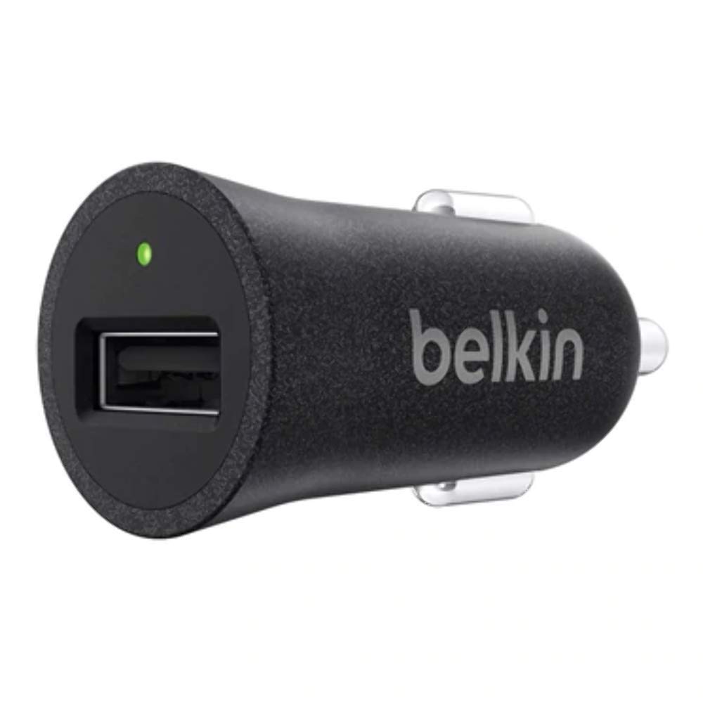 Belkin Premium MIXIT Fast 2.4 A USB Car Charger for Apple iPhone XS Max/XS/XR/X/8 Plus/8/7 Plus/7 and Apple iPad Air, iPad 2, iPad Mini with Connected Equipment Warranty, Black — image 1