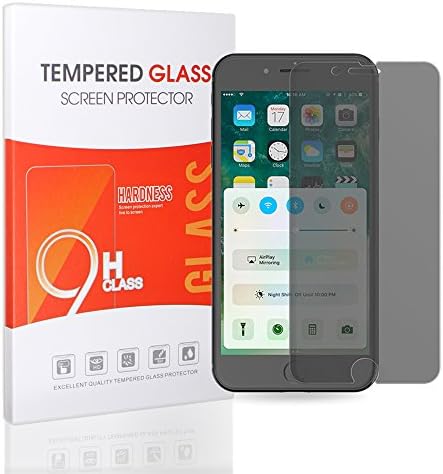 iPhone 6 Privacy Glass Screen Protector-Premium Quality Tempered Glass Fully Support 3D Touch Retail Packaging 4.7 Inch Version by Paraponera