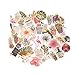 STICON Cute Tropical Rain Forest, Succulent Plants and Cactus, Flamingo Stickers for Laptop, Scrapbook, Kid Craft (48 Pieces)