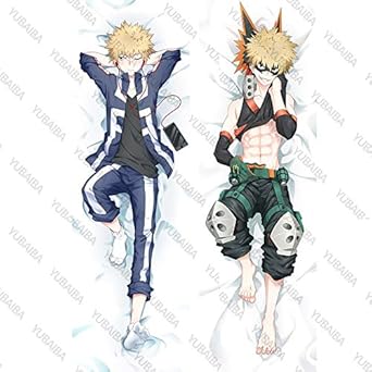 Mi héroe Academia: Bakugou Katsuki, animado funda de almohada, funda de