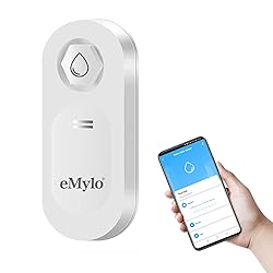 eMylo Water Leak Detector WiFi, 120dB Water Sensor