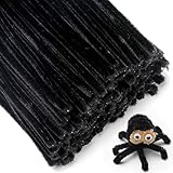 Eppingwin 200pcs Pipe Cleaners, Black Pipe Cleaners