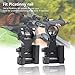 Flip Up Sights Backup Iron Sight with Lightweight Durable Folding Down Elevating and Windage Adjustment Easy to Mount Picatinny Mount for Rifle Shooting Accuracy