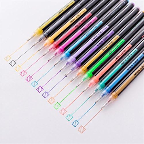 SUNMUCH16 Pcs Cute Cool Novelty Candy Color Tip Highlighter Office School Supplies Students Children Gift