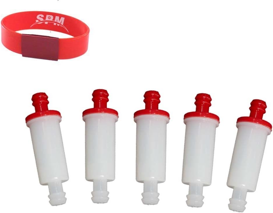 SPM 5PCS Fuel Filter for Polaris Hawkeye 300 Magnum 325 330 425 500 2X4 4X4