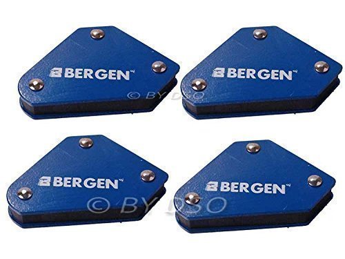 US Pro Bergen 4 Pack Multi Angled 9 Pound Magnetic Welding Holder