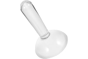 Kichvoe Glass Muller Paint Grinding Pestle Manual Pigment Mixing Rod for Watercolor and Oil Painting
