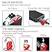 Lighter, Unique Gift Electric Lighter USB Rechargeable Dual Arc Lighter Windproof Flameless Plasma Lighter for Fire, Cigarette, Candle, Pipes (Matte Black)