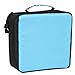 JINX Minecraft Bobble Mobs Insulated Kids School Lunch Box, Blue, 8.5