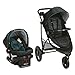 Graco Modes 3 Essentials LX Travel System | Includes Modes 3 Essentials LX Stroller and SnugRide SnugLock 30 Infant Car Seat, Sapphire