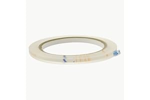 J.V. Converting BOOK-20CC/CLR02572 JVCC BOOK-20CC Crystal Book Repair Tape: 1/4" x 72 yd, Clear