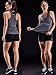 Neleus Women's 3 Pack Dry Fit Compression Shirt,3 Pack:Black,Grey,White,US L,EU XL