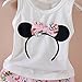 MH-Lucky Baby Girl Clothes Outfits Short Sets 2 Pieces with T-Shirt + Short Pants (T-Pink, 3T) 1