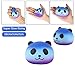 Vigeiya Star Panda Kawaii Cute Squishy Slowly Rising Soft Cream Scented Toys Stress Relief Decompression Kids Adults Gift
