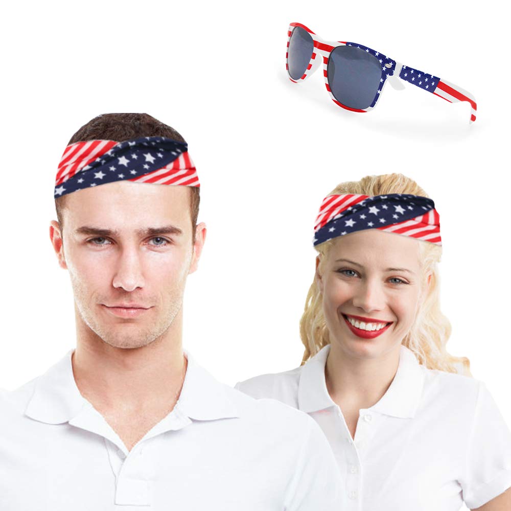 Great set of Patriotic accessories to show your true colors