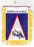 American Samoa - Window Hanging Flags