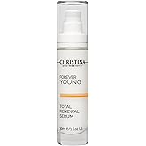 Christina Forever Young Total Renewal Facial Hydrating Serum - 30ml - Age-Defying Face Serum for Skin Renewal & Youthful Appearance - For Combination, Dry, Normal, Oily and Sensitive Skin Types