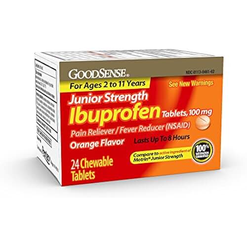 ibuprofen junior strength