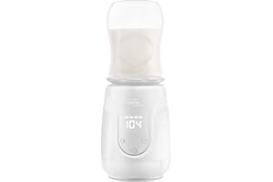 OBEE ODEE Portable Bottle Warmer with Long Battery Life, Baby Bottle Warmer for Most Milk Bottles Rechargeable Baby Bottle Warmer for Travel Quick Heating Baby Milk Breastmilk with Precise Temperature Control