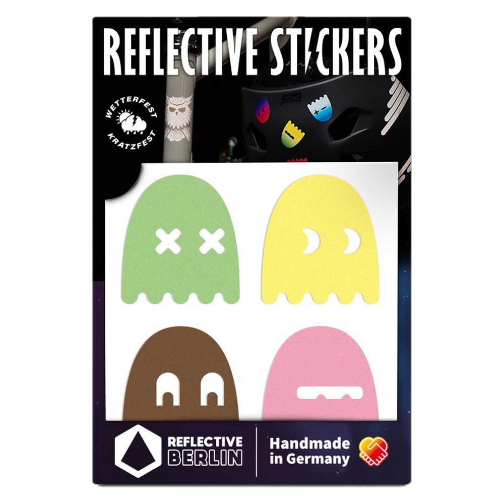 Reflective Berlin Unisex - Adult Decals Reflective Stickers, Ghostice Cream, One Size