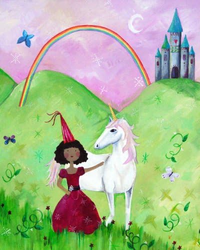 Cici Art Factory Wall Art, Princess African American, Small