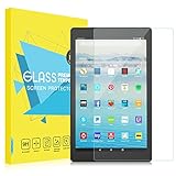 Fire HD 10 2017 Screen Protector, MoKo [Scratch Terminator] Premium HD Clear 9H Hardness Tempered Glass Tablet Screen Protector Film for All-New Amazon Fire HD 10