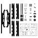 Happyjoy ±15° Tilting TV Wall Mount Bracket for 23-55 Inch Samsung Sony LG VIZIO Sharp LED/LCD/Plasma TVs Max VESA 400mmx400mm,165lbs Capacity Super Strong with Bubble Level Included