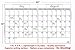 USI Opti ClearJumbo Monthly Dry Erase Wall Calendar, 2 Months, 36