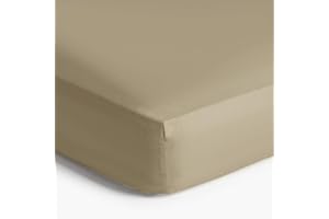 IR Imperial Rooms Fitted Sheet Queen Size - 16 Inch Deep Pocket Fitted Bed Sheets Premium 1800 Soft Microfiber Shrink and Fade Resistant All Around Elastic Queen Fitted Bottom Sheet Only (Beige)