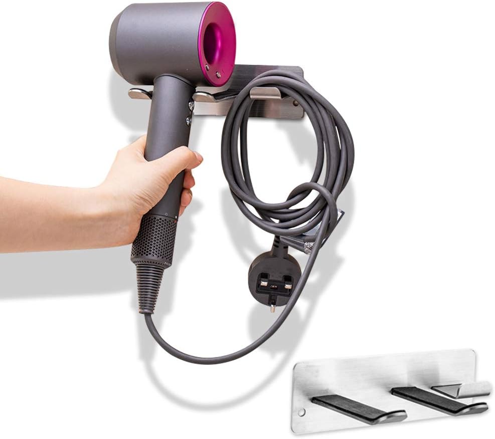 BelleJoomu Soporte de pared para secador de pelo para Dyson Supersonic