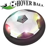 Toyk Kids Toys the Amazing Hover Ball with Powerful LED Light Size 4 Boys Girls Sport Children Toys Training Football for Indoor or Outdoor with Parents Game