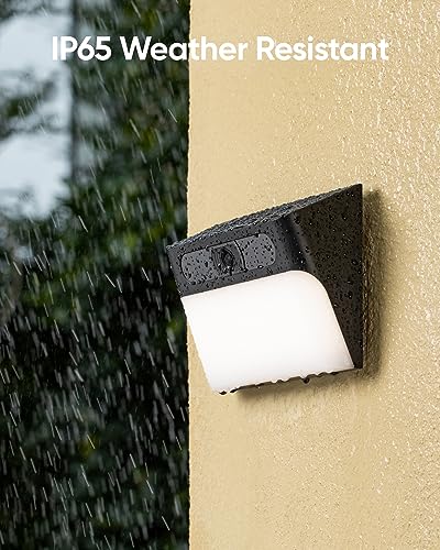 eufy Security Solar Wall Light Cam S120, Solar Security Cameras Wireless Outdoor, Camera, Forever Power, Motion Activated Light, AI Detection, IP65 Waterproof, Spotlight, No Monthly Fee