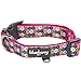 Blueberry Pet 6 Patterns Soft & Comfy Endless Spring Floral Print Designer Padded Dog Collar, Small, Neck 12