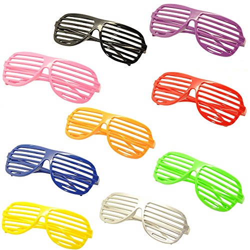 FancyG Shutter Style Party Glass Frame Cool Fashion Eyewear