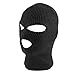 Knit Sew Acrylic Outdoor Full Face Cover Thermal Ski Mask by Super Z Outlet, Black, One Size Fits Most 