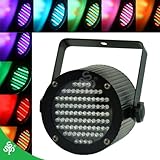 TSSS XL42 RGB 86 LEDs DJ PAR Light DMX512 Disco DJ Stage Lighting for Party Show Wedding Birthday Celebration Concert Lighting