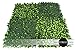 Artificial Hedge - Outdoor Artificial Plant - Great Boxwood and Ivy Substitute - Sound Diffuser Privacy Fence Hedge - Topiary Gardenia Greenery Panels (12, Gardenia)